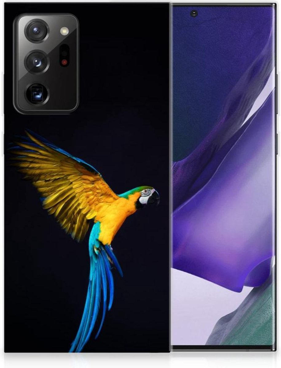 Samsung Galaxy Note20 Ultra TPU Hoesje Papegaai