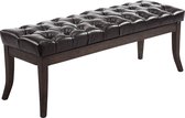 Clp Ramses Bank - Kunstleer - bruin 120 x 40 x 45 cm