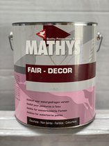 Mathys - FAIR DECOR - Additief voor watergedragen verven - Kleurloos 4L