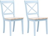 Eetkamerstoelen set 2 stuks (Incl LW anti kras viltjes) - Eetkamer stoelen - Extra stoelen voor huiskamer - Dineerstoelen – Tafelstoelen