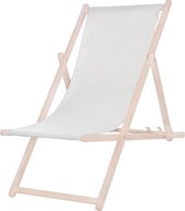 Platinet PSWBG inklapbare Strandstoel - Verstelbaar - Lichtgrijs