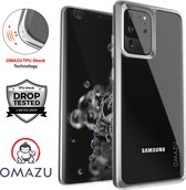OMAZU Hybrid Anti-Shock (PC/TPU) Case/ Hoesje - Samsung Galaxy S20 Ultra- Kristal helder Transparant
