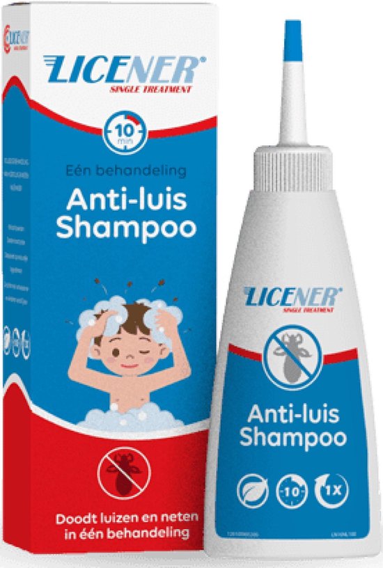 Garderobe Schijnen afgewerkt Licener Shampoo Anti Luis 100 ml - Zonder Dimethicon - op basis van  natuurlijke... | bol.com