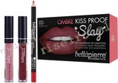 Bellapierre Kiss Proof Slay Lip Kit 40's Red