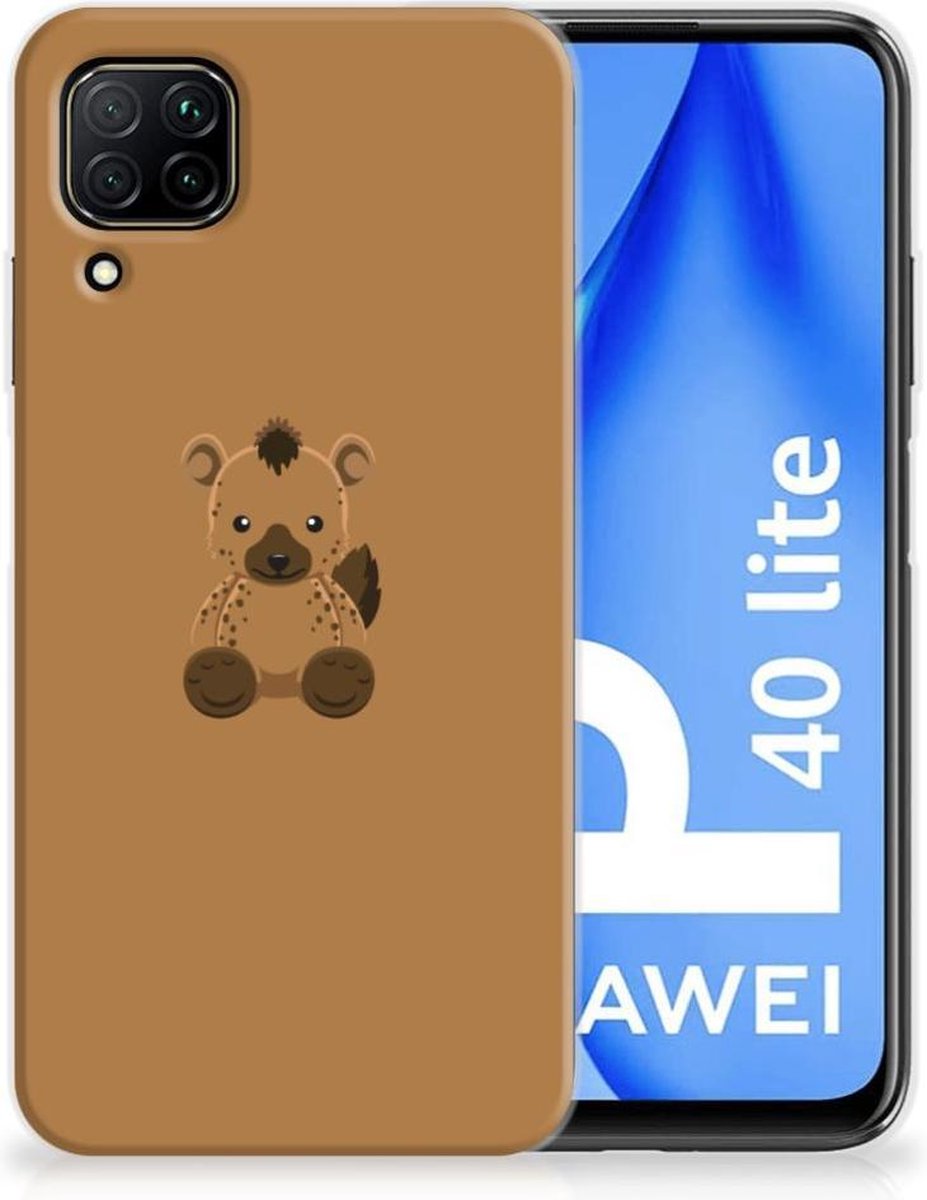 Huawei P40 Lite Telefoonhoesje met Naam Baby Hyena