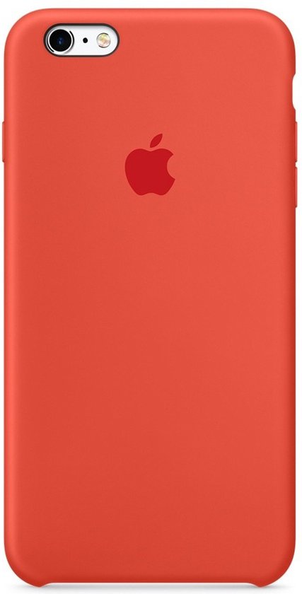 Snel Verbanning Il Apple Siliconen backcover hoesje voor iPhone 6 Plus / iPhone 6s Plus -  Oranje | bol.com
