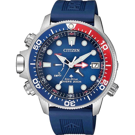 Citizen Promaster Sea Horloge - Citizen heren horloge - Zwart - diameter  46.5 mm -... | bol
