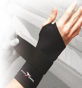 Precision Polsbrace Long Wrist Neopreen/nylon Zwart Maat L