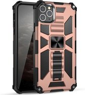 SNY Shockproof Armor Hoesje iPhone 11 Pro Max - Rose Goud