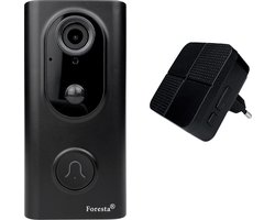 Foresta® Video deurbel – BlackVI Edition -bewegingssensor | bol.com