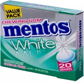 Mentos Gum White Green Mint Doos Kauwgom