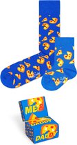 Happy Socks Mini & Me Pizza Giftbox - Maat 36/12-24M