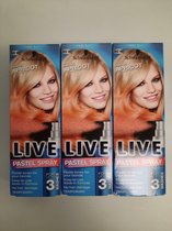 Schwarzkopf pastel spray - 3 stuks