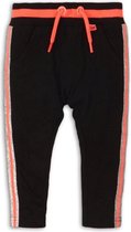 Dirkje Jogg broek Black/Pink Maat 74