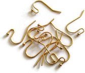 Oorhaakjes goudkleurig zelf sieraden maken top kwaliteit 20 stuks