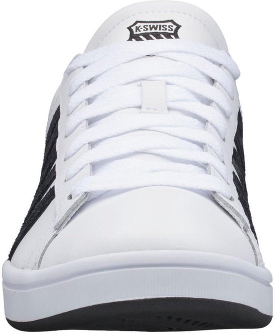 K-Swiss Herren Court Winston Sneaker – Aus Glattleder, Tennis-Style, Mit Mesh-Futter