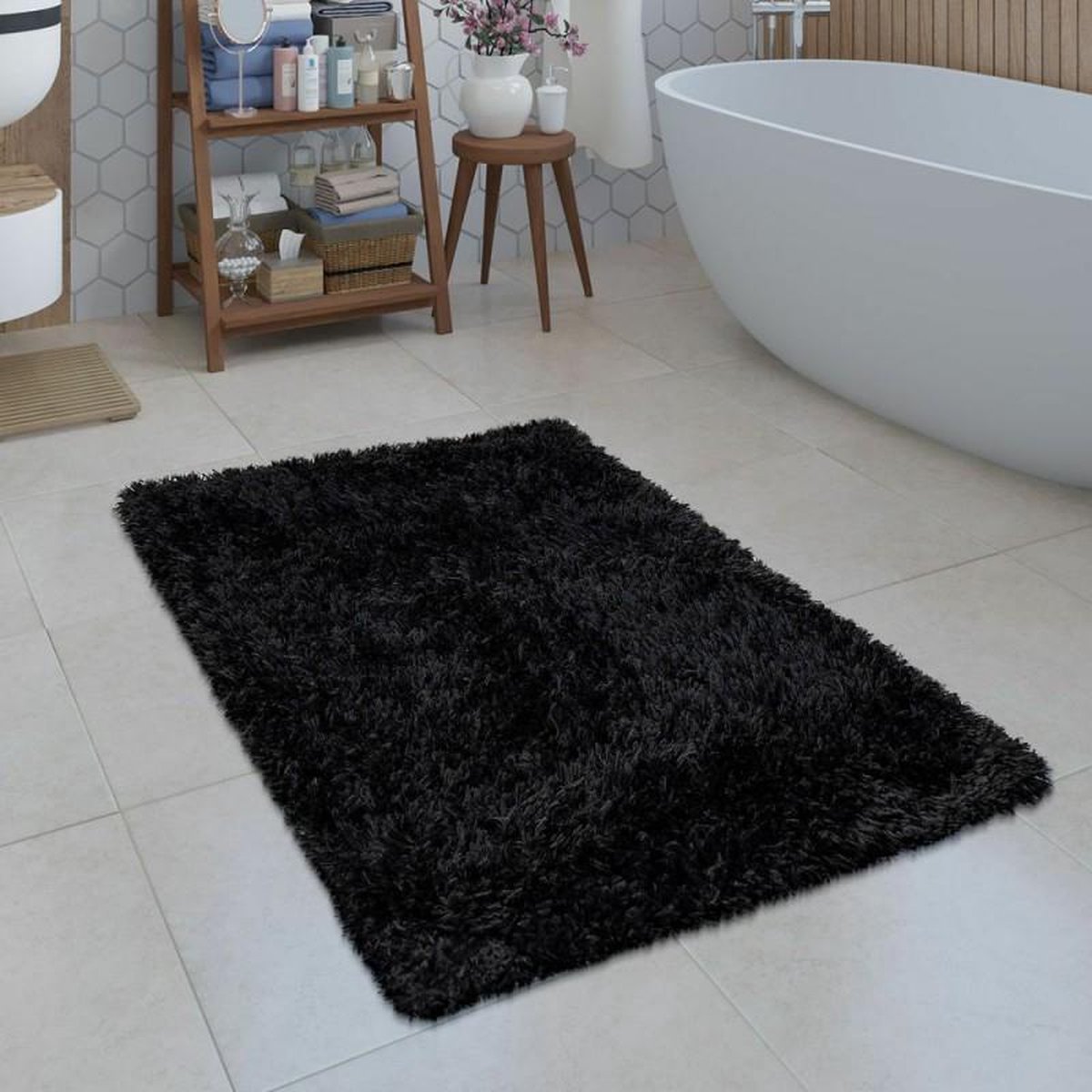 LiveGo Badmat tapijt voor badkamer super absorberende badmat antislip