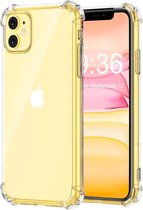 Apple iPhone 11 Backcover - Transparant - Shockproof randen - Siliconen hoesje