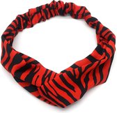 Haarband Zebra - Hoofdband - Rood