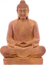 Meubilair - Boeddha beeld - Zittend boeddha beeld - Glasvezel - 120 cm