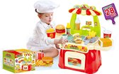 Mini Fast Food Shop - Speeltafeltje Kids - 28 delig