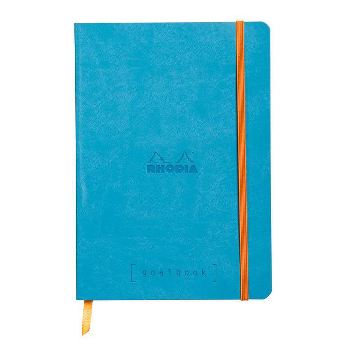 Rhodia Goalbook – Bullet Journal – A5 – 14,8x21cm – Softcover – Gestippeld – Dotted – Turquoise [Wit Papier]
