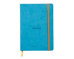 Rhodia Goalbook Dotted A5 Softcover - Turquoise [Wit Papier]