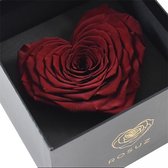 Longlife Rozenhartje choco - Ruim assortiment aan Luxe & Handgemaakte cadeaus - Verras op een speciale manier - 2 jaar houdbare rozen!