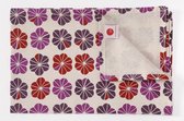 TINT TAFELLOPER 50X150 PRINTED FLOWERS PRUNE