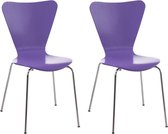 CLP Calisto 2x Bezoekersstoel purper