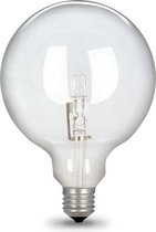 ECO HALOGEEN GLOBE E27 G125 240V 42W (60W) LAMP Dia. 125mm - Warm Wit - Dimbaar