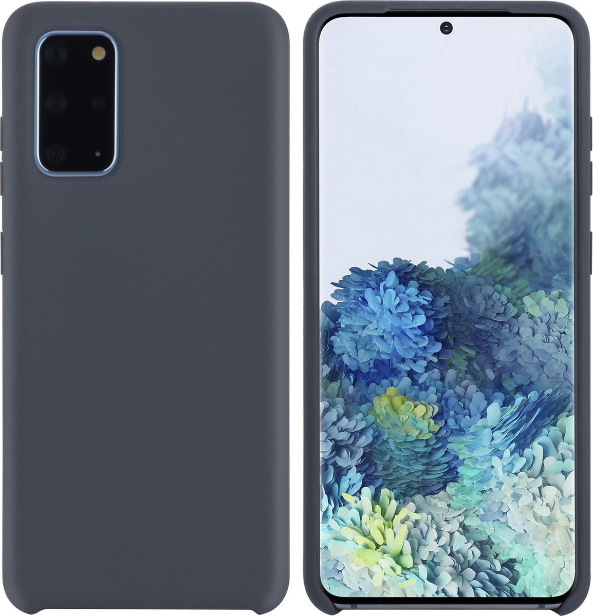 Samsung Galaxy S20 Plus Grijs Backcover hoesje - silicone