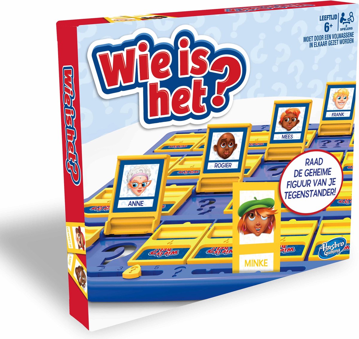 LETTERASHQP Wie Is Het Spel - Leuk Raadspel Voor Kinderen En Gezinnen