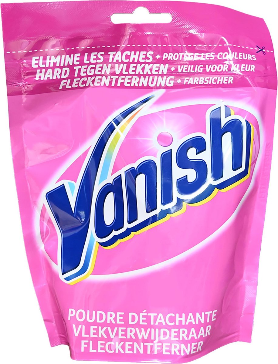 Vanish Vlekverwijderaar Hard tegen vlekken + Veilig voor kleur 300 gram