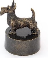 Schotse Terriër - Verbronsd Honden Asbeeld Dieren Urn Voor Uw Geliefde Hond