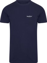 Ballin Est. 2013 - Heren Tee SS Small Logo Shirt - Blauw - Maat S