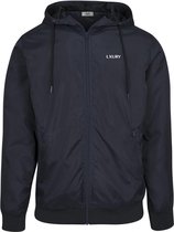 LXURY Regenjas/Windjas Donker Blauw Maat S - Jassen - Windjack - Hardloopjas - Heren - Dames - Sportkleding