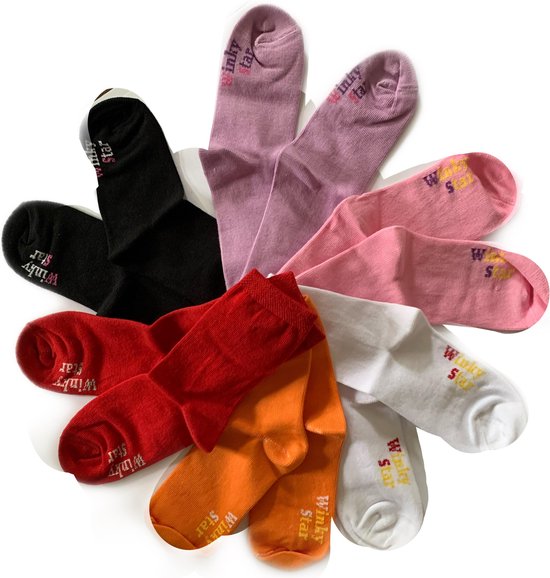 Chaussettes filles solides Multipack Filles taille 29-31