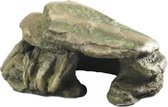 Aqua Della Deco steen met mos Groen S - 15CM