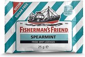 Fisherman's Friend | Spearmint Frisse Mint Turquoise/Wit | 24 x 25gr