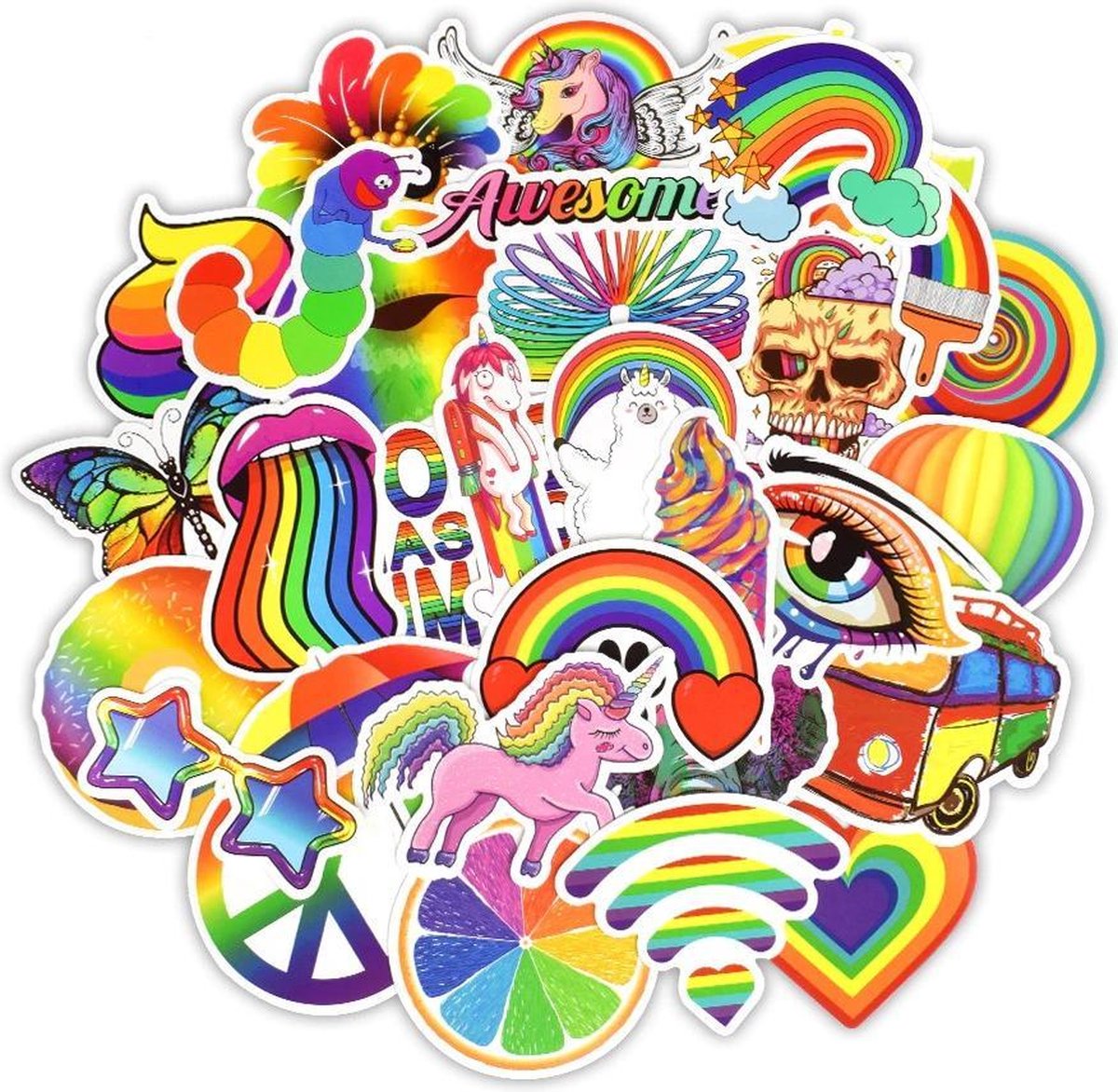10 rollen kleurrijke multifunctionele regenboogtape voor knutselen, etiketteren, coderen en doe-het-zelfprojecten op school thuis (5,1 cm x 9,1 m