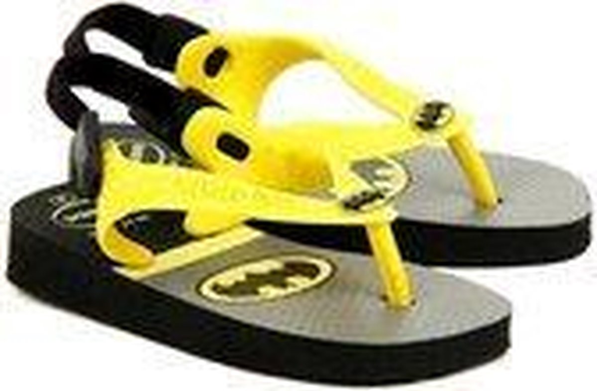 Pellen erwt Fictief Havaianas Baby/peuter Batman slippers maat 22 | bol.com