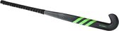 Adidas TX Compo 1 20/21 hockeystick - Grey/signal green - Hockey - Hockeysticks - Sticks Senior Kunst Veld