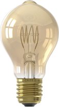 CALEX - LED Lamp - Filament A60 - E27 Fitting - Dimbaar - 4W - Warm Wit 2100K - Amber - BES LED