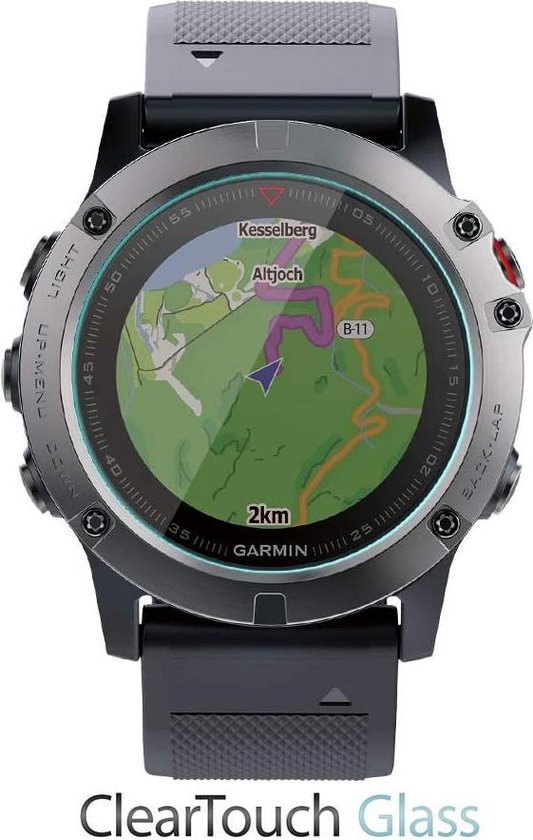 Bol Com Tempered Glass Screenprotector Voor Garmin Fenix 5x Plus Sapphire Screen