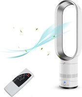 DrPhone Ryze WindForce Ventilator - Bladeless Fan - Torenventilator - Electrische Ventilator - 16 Inch - 50W - 8000RPM  - Wit
