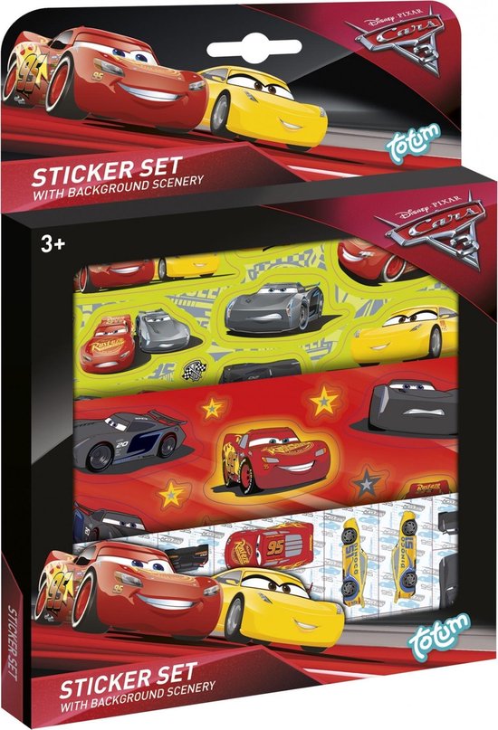 Geschenkdoos stickers Cars