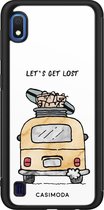 Samsung A10 hoesje - Let's get lost | Samsung Galaxy A10 case | Hardcase backcover zwart