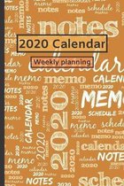 2020 Calendar