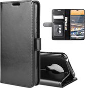 Nokia 5.3 hoesje - Wallet bookcase - Zwart - GSM Hoesje - Telefoonhoesje Geschikt Voor Nokia 5.3